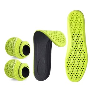 Wormwood Deodorant Memory Foam Insoles Soft Sole Shoes Pad Breathable Sweat Absorbing Shockproof Running Healthy Feet Care Sport