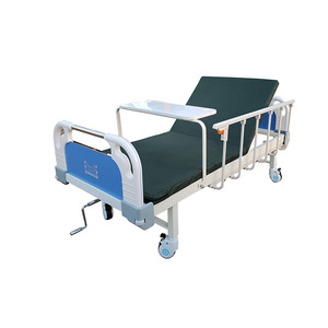 Jiaxin Manual Nursing <b>Bed</b> <b>Single</b> Crank Double Crank Height <b>Adjustable</b> With Guardrail For Elderly Children Adults Home Care - Product Image 2