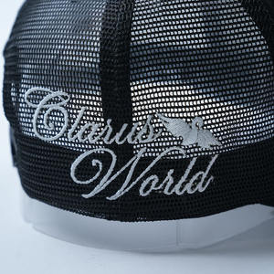 Oem fabbricazione basso Moq stampa personalizzata ricamo colore contrasto Sport cappellino da uomo camionista cappellino da Baseball in rete - Product Image 3