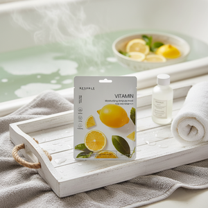 Mascarilla facial con infusión de vitamina RENOBLE, mascarilla hidratante de ampolla, 22ML, 400 unidades, hecha en Corea, para el cuidado corporal de la cara, CEJ BEAUTY's My - Product Image 3