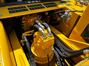 Excavadora usada Komatsu de 45 toneladas, máquina de construcción grande, equipo potente, motor EPA, excavadora de segunda mano - Product Image 6