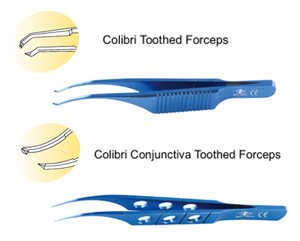 Set Forceps Bedah Mata yang Dapat Digunakan Kembali dan Bersertifikat CE: Forceps Jahitan Kornea, Jaringan, Jeweler & Martin untuk Oftalmologi - Product Image 5