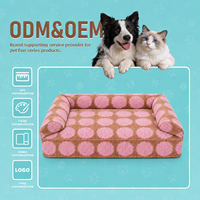 Lit pour chien en mousse à mémoire de forme de qualité supérieure avec mousse de soutien haute densité pour les propriétaires de marques, les chaînes de vente au détail et les acheteurs en gros