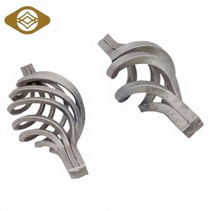 Poteaux de clôture décoratifs en fer forgé de 1,8 m de style moderne, écologiques, imperméables, thermolaqués pour la décoration de fermes et de jardins, modèle 3D - Product Image 2