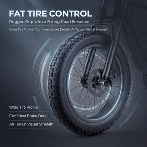 Vélo électrique rétro US Stock, pneus larges, 750W, OEM/ODM, <span class=keywords><strong>logo</strong></span> personnalisé, pour montagne, sentiers, neige, sable, <span class=keywords><strong>jungle</strong></span>, tout-terrain - Product Image 2