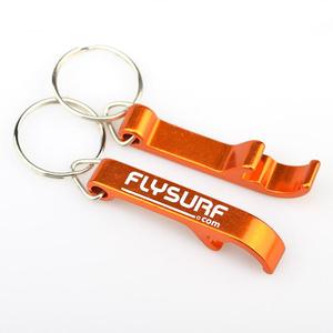 Porte-clés multifonctionnel en alliage de zinc durable avec logo personnalisé Artigifts, ouvre-bouteille avec design de planche de surf, porte-clés en métal - Product Image 5