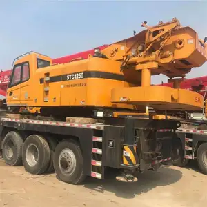 China Top Brand Used Sany 120 Ton Truck Crane Second Hand STC1250 Mobile Crane