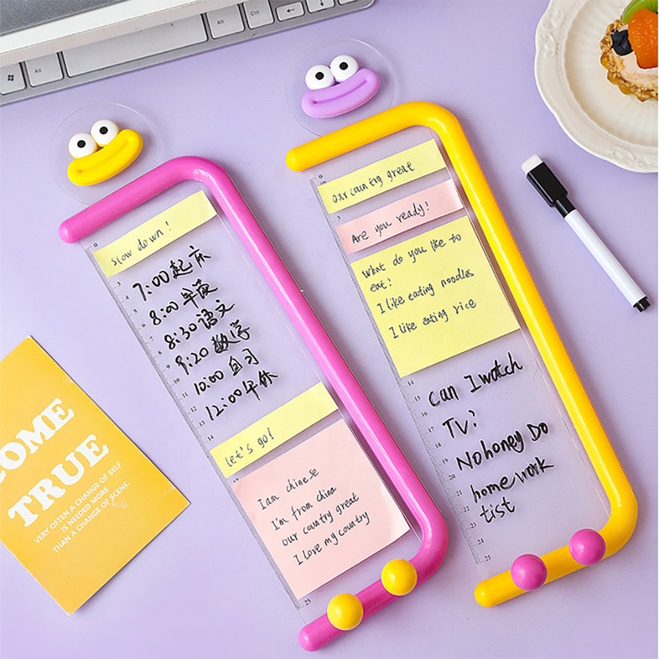 Factory Supplies Clear Acrylic Monitor Message Board With Phone Holder ...