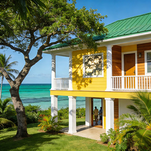Villa en bois surélevée en bord de <span class=keywords><strong>mer</strong></span>, <span class=keywords><strong>vue</strong></span> sur l'océan, <span class=keywords><strong>maison</strong></span> de vacances tropicale |   <span class=keywords><strong>Maison</strong></span> d'hôtes sur toute la surface de l'î<span class=keywords><strong>le</strong></span> à <span class=keywords><strong>vendre</strong></span> - Product Image 3