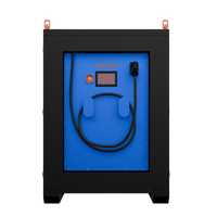 Système de stockage d'énergie mobile silencieux hors réseau 100 kWh LiFePO4, générateur d'énergie d'urgence compact et robuste pour la charge rapide en courant continu