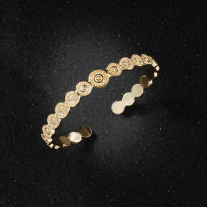 Vintage Gold Plated Alloy <b>Bracelet</b> <b>Set</b> Plant Pattern Women's Jewelry 6 Piece Boho Style Fashion Jewelry <b>Sets</b> - Product Image 2