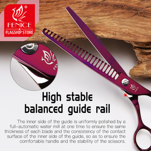 Fenice JP440C steel 7 inch 7.5 inch professional pet grooming scissors pet dog cat - Product Image 3