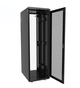 Gabinete de Rack de Acero Serie EA de 42U con Acabado con Recubrimiento en Polvo y Sistema de Bloqueo Seguro para Protección de Datos - Product Image 3