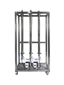 Plaque filtrante pour colonne de chromatographie en acier inoxydable, résine d'adsorption de qualité expérimentale, colonne personnalisée - Product Image 1
