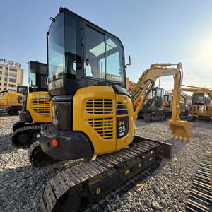 Modelos de excavadora Komatsu PC35MR usados de alta calidad, componentes centrales incluidos, cojinete de bomba de engranajes de motor a la venta - Product Image 6