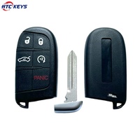 Étui universel pour clé de voiture Coque de clé à distance 5 boutons pour voitures C-hrysler