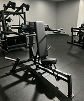 Banc de musculation 3-en-1 SM pour press d'épaules et press de poitrine, inclinable, déclinable et plat, avec bras indépendants