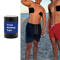 ACQ FTM Binder Alternative Chest Binding Tape Roll Kinesiology Boob Tape 15cm Binder Trans Chest Tape Binder Lesbienne