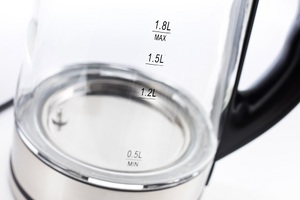 Hervidor de Agua de Vidrio de 2200W y 1.8L con Función de Temperatura y Calentamiento Rápido para Uso Doméstico - Product Image 5