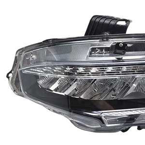 SINO Gruppo Fari Anteriori Compatibile con Honda Civic 2016, Numeri OEM: 33150-TET-H11, 33100-TET-H11 - Product Image 2