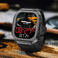 Montre connectée 2026 DM66 avec écran rectangulaire AMOLED HD de 2,13 pouces, fonction d'appel, minuteur, alarme et chronomètre