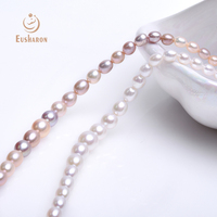 Cordon de perles d'eau douce multicolores, de 3 à 9mm de qualité supérieure, fil de perles blanches AAA, vente en gros, livraison gratuite