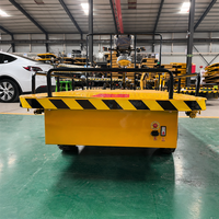 Chariot utilitaire électrique à plateforme plate sur mesure 250x110cm, capacité 1500kg, chariot à plateforme robuste pour la manutention de matériaux en usine et en atelier