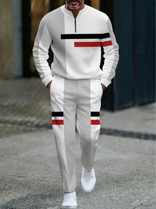 Abbigliamento Maschile di Lusso dal Design Trendy, Completo Sportivo <span class=keywords><strong>Casual</strong></span> Versatile in Maglia Personalizzato per Autunno e Inverno - Product Image 3