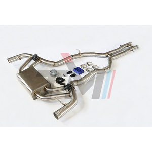 TM PERFORMANCE SS304 Système d'échappement à valve Catback pour Mercedes-Benz M178 C190 <span class=keywords><strong>AMG</strong></span> GTR Coupé <span class=keywords><strong>V8</strong></span> Bi-turbo 2018 + Acier inoxydable - Product Image 1