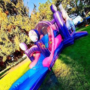 Grande structure gonflable commerciale en vinyle PVC, château de saut licorne, prix entrepôt - Product Image 3