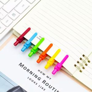 Promotional Gifts Durable Paper & Plastic Ballpoint <b>Pens</b> <b>Refillable</b> Blue Black Ink for Children - Product Image 3