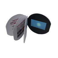 Livre vidéo lcd personnalisé de haute qualité, écran hd 7 pouces, carte de broches vidéo