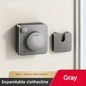 En stock porte-<span class=keywords><strong>linge</strong></span> peu encombrant séchage des vêtements corde à <span class=keywords><strong>linge</strong></span> rétractable murale en acier inoxydable 4.2 mètres - Product Image 4