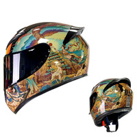 Casques de moto certifiés de sécurité, de qualité supérieure, pour l'hiver, conformes aux normes nationales