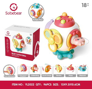 Nuevo Cubo de Actividades 2026, Juguete Educativo Temprano Multifuncional con <span class=keywords><strong>Bolas</strong></span>, Juguetes Sensoriales Montessori para Bebés - Product Image 3