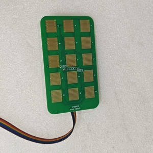 Kntech IP65 đánh giá ruggedized công nghiệp Silicone cao su bàn phím 15 phím kỹ thuật số silica gel Điện thoại bàn phím có dây điện thoại - Product Image 3