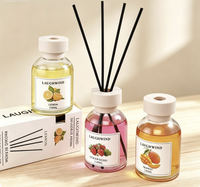 Diffuseur à bâtonnets 130 ml – Offre Spéciale – Parfum d'ambiance de luxe aux huiles essentielles naturelles pour la maison, la chambre et le bureau – Désodorisant
