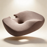 Coussin de siège ergonomique en mousse à mémoire de forme pour soulager la pression et soutenir les fesses, idéal pour chaise de bureau, voiture, maison, soulagement de la douleur lors de la position assise