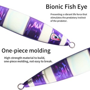 Señuelo de pesca metálico personalizado de 160g para aguas profundas, cebo de fondo para peces de agua salada, pesca marina - Product Image 5