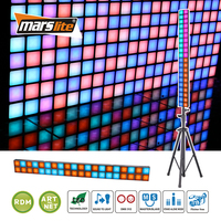 Marslite Matrix Blinder Dj Lights Pro : Panneaux LED matriciels pour DJ, éclairage de scène, discothèque, club, bar, avec fonction de raccordement