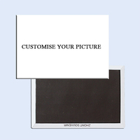 Aimant de réfrigérateur promotionnel rectangulaire en métal, souvenir de pays et de ville, art populaire, durable, tailles personnalisables