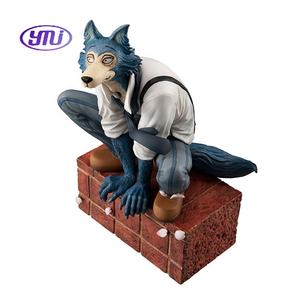 หุ่นอะนิเมะทำจาก PVC ลายหมาป่า, หุ่นอะนิเมะของเล่นของขวัญชุดตุ๊กตา - Product Image 3