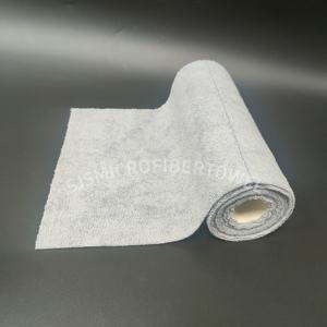 <b>Lint</b> Free Glass and Mirror Cleaning Cloths Microfiber Towel Roll for Streak Free Shine - Product Image 1