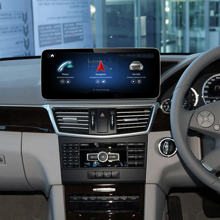 Acardash Android 10.25 Écran tactile Multimédia Stéréo Autoradio Lecteur DVD Navigation GPS pour Mercedes Benz Classe E