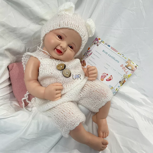 Poupée en silicone à guimauve ultra-douce de 16 pouces et 2.5kg, jouet Maddie très réaliste pour les études en <span class=keywords><strong>psychologie</strong></span> infantile - Product Image 4