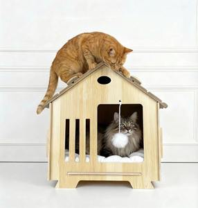 Arbre à chat d'intérieur multifonctionnel moderne luxueux de haute qualité - Product Image 3