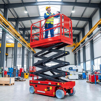 Direkt vom Hersteller mobile Hebebühne Scherenarbeitsbühne Arbeitsbühne mit robuster Struktur und hoher Stabilität