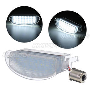 Lampe de plaque d'immatriculation LED sans erreur 7700410754 pour Renault Clio MK2 Clio II 1998-2005 Twingo I 1993-2007 - Product Image 2