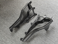 Style OEM pour Ferrari 458 Pare-chocs arrière Cadre de feu arrière Pièces automobiles Diffuseur en fibre de carbone Kit carrosserie