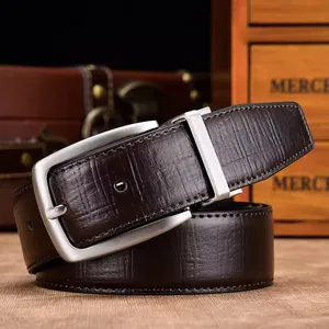 Reversible Belts For Men Genuine Leather High Quality Formal Belt Black Brown Navy Blue Fashion Belt